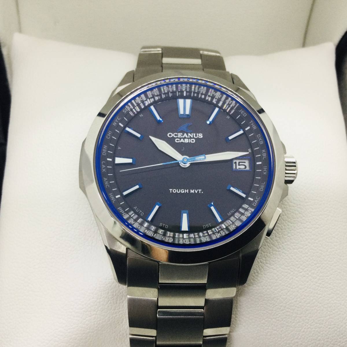 ◇やや難アリ◇ CASIO OCEANUS(オシアナス) OCW-S100-1AJF メンズ