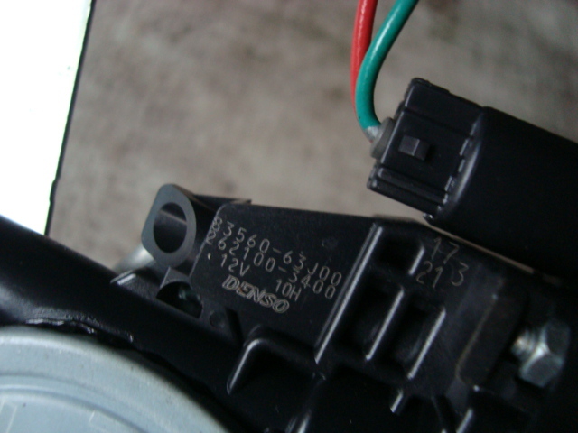 o 8303 アルト HA24S リア 左 PWモーター レギュレーター インボイス対応_画像3