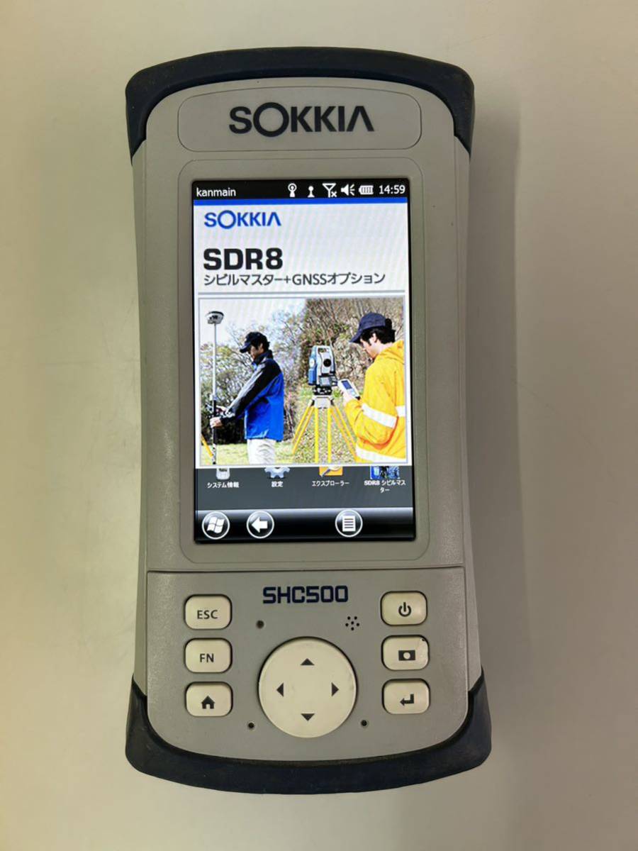 SOKKIA データコレクター SHC500 SDR8シビルマスター+GNSS SOKKIA データコレクター SHC500 SDR8シビルマスター+GNSS