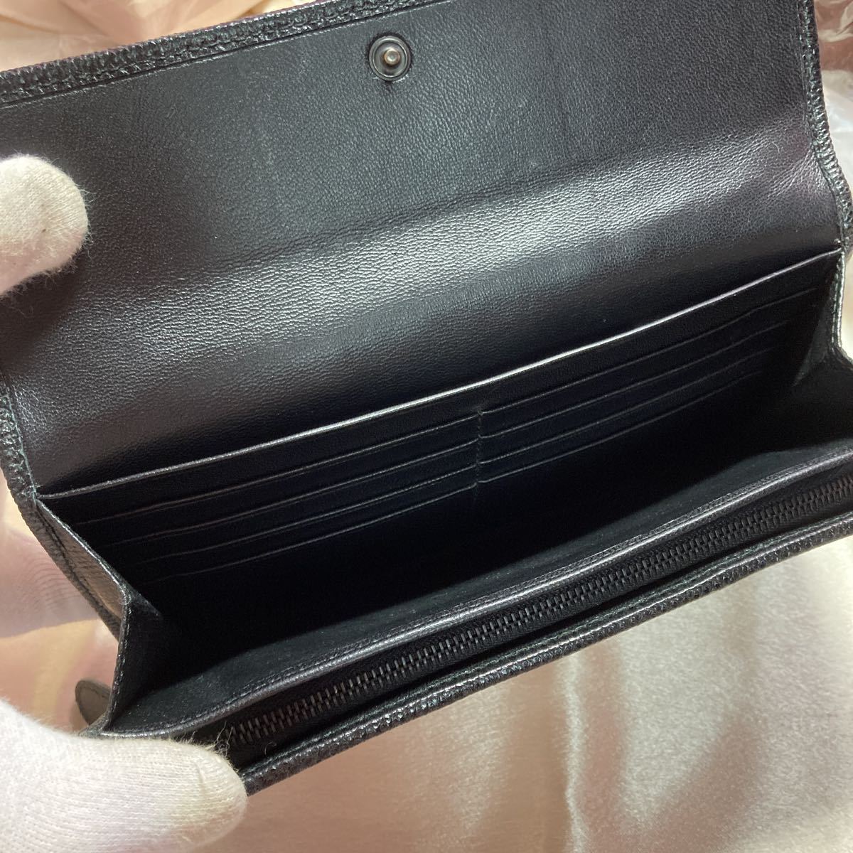 本物 希少 BOTTEGA VENETA ボッテガヴェネタ プリーツ デザイン
