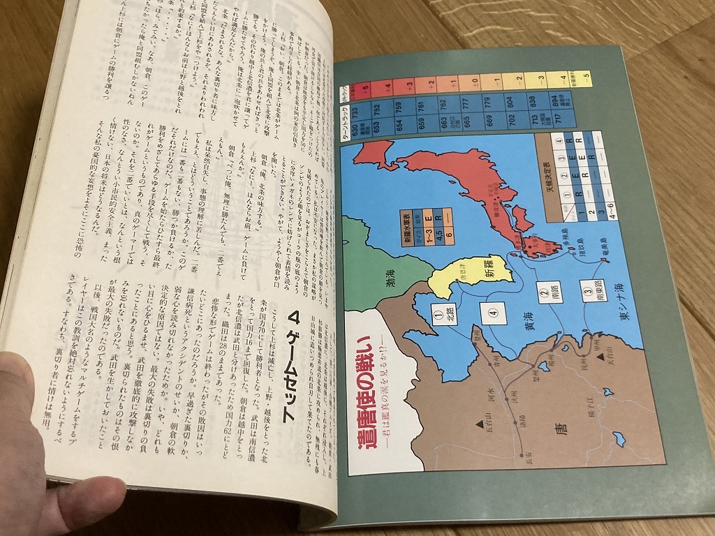 ★雑誌シミュレイターNO.3 Simulator 1985 ウォーゲーム 鈴木銀一郎 ゲーム付き Y_画像3