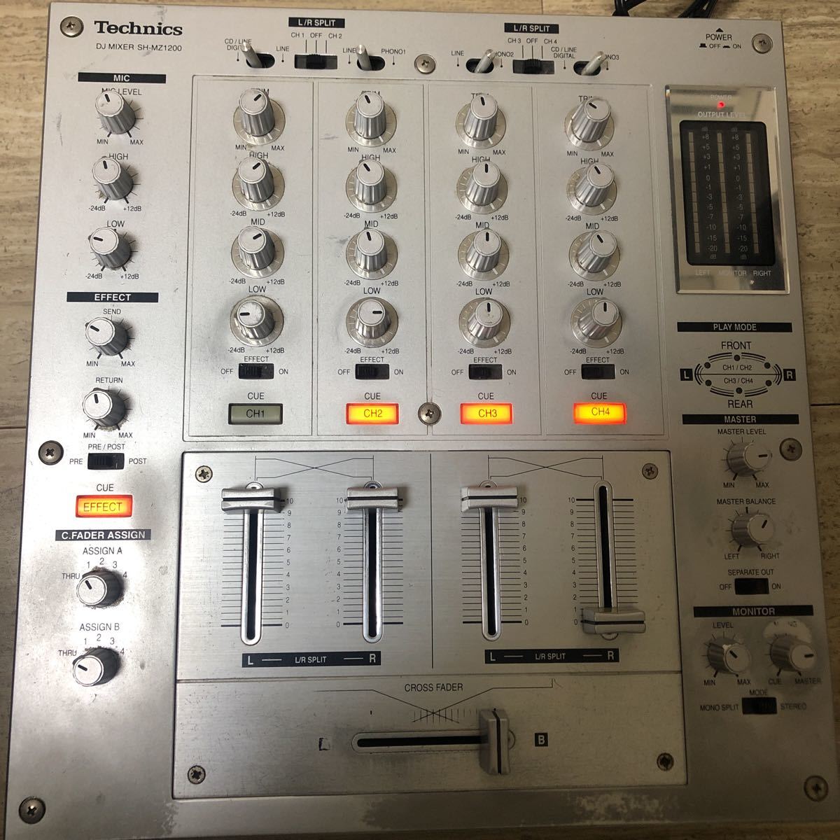 Technics SH-MZ1200 DJミキサー 音響機器 テクニクス