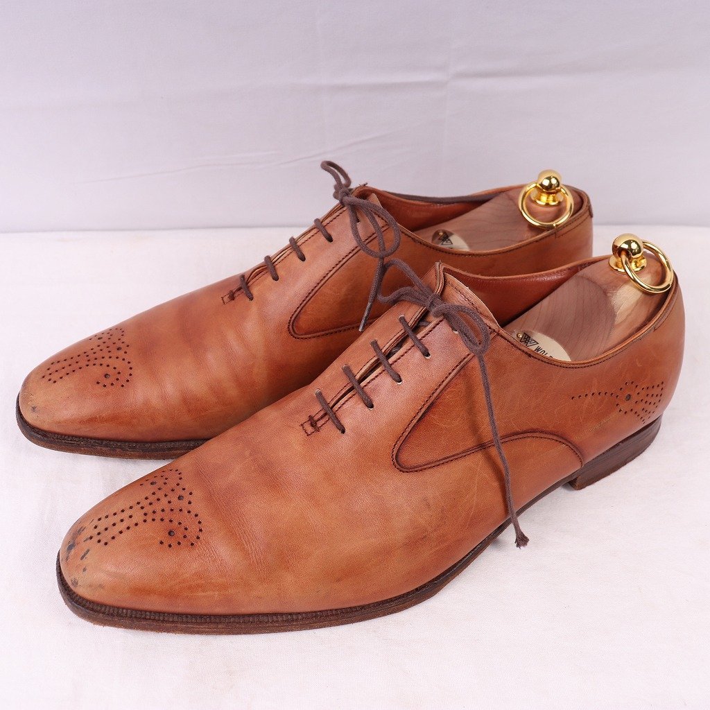 クロケット＆ジョーンズ 9 E ローズムーア ハンドグレード Crockett&Jones Rosemoor Handgrade メンズ ドレスシューズ 古着 中古 ds3348