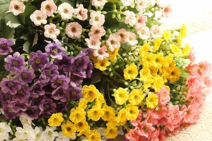 5 pcs set *5 color is possible to choose * bouquet * artificial flower * new goods 