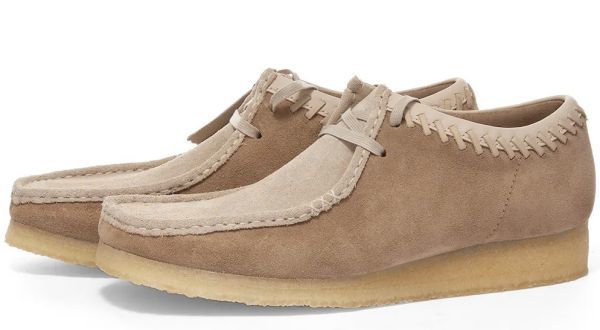 送料無料 CLARKS オリジナルズ 27cm WALLABEE ワラビー ナチュラルタン ブーツ スニーカー レザー サイドゴア ビジネス ローファー XXX29_画像5