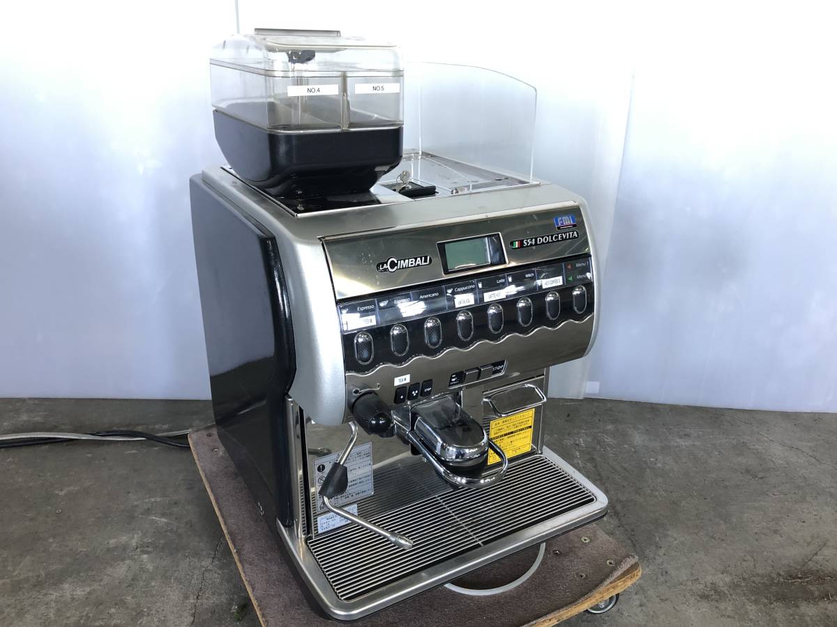 □FMI/エフエムアイ LA-CIMBALI チンバリコーヒーマシン S54-CP100