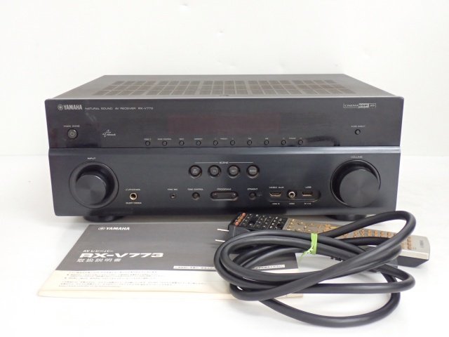 日本製・綿100% YAMAHA ヤマハ アンプ RX-V773 AVレシーバー - アンプ