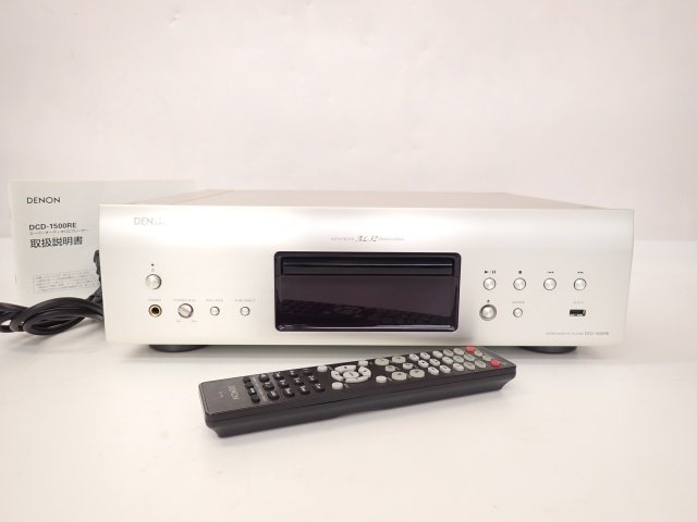 DENON デノン デンオン SACD/CDプレーヤー DCD-1500RE リモコン/説明書
