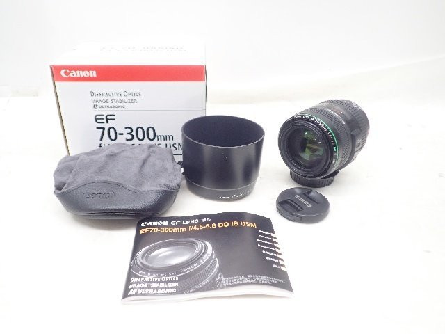 CANON キヤノン ZOOM LENS EF 70-300mm F4.5-5.6 DO IS USM 望遠ズーム