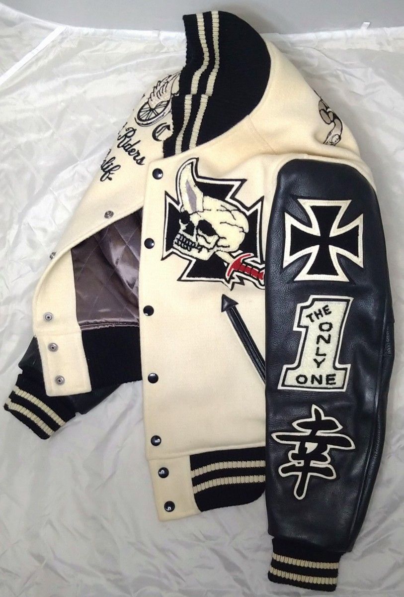 ☆ 現状品 WHITES VILLE ホワイツビル フルデコ スタジャン WV11375