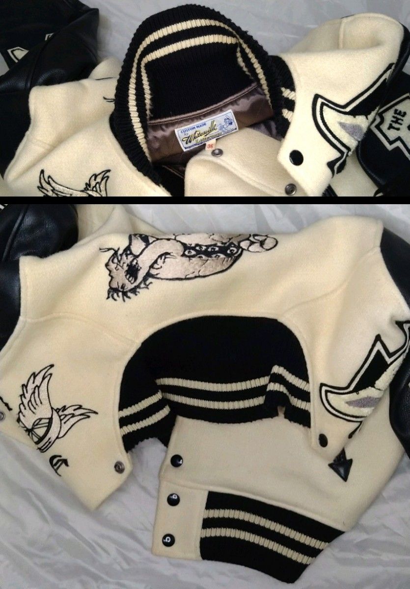☆ 現状品 WHITES VILLE ホワイツビル フルデコ スタジャン WV11375
