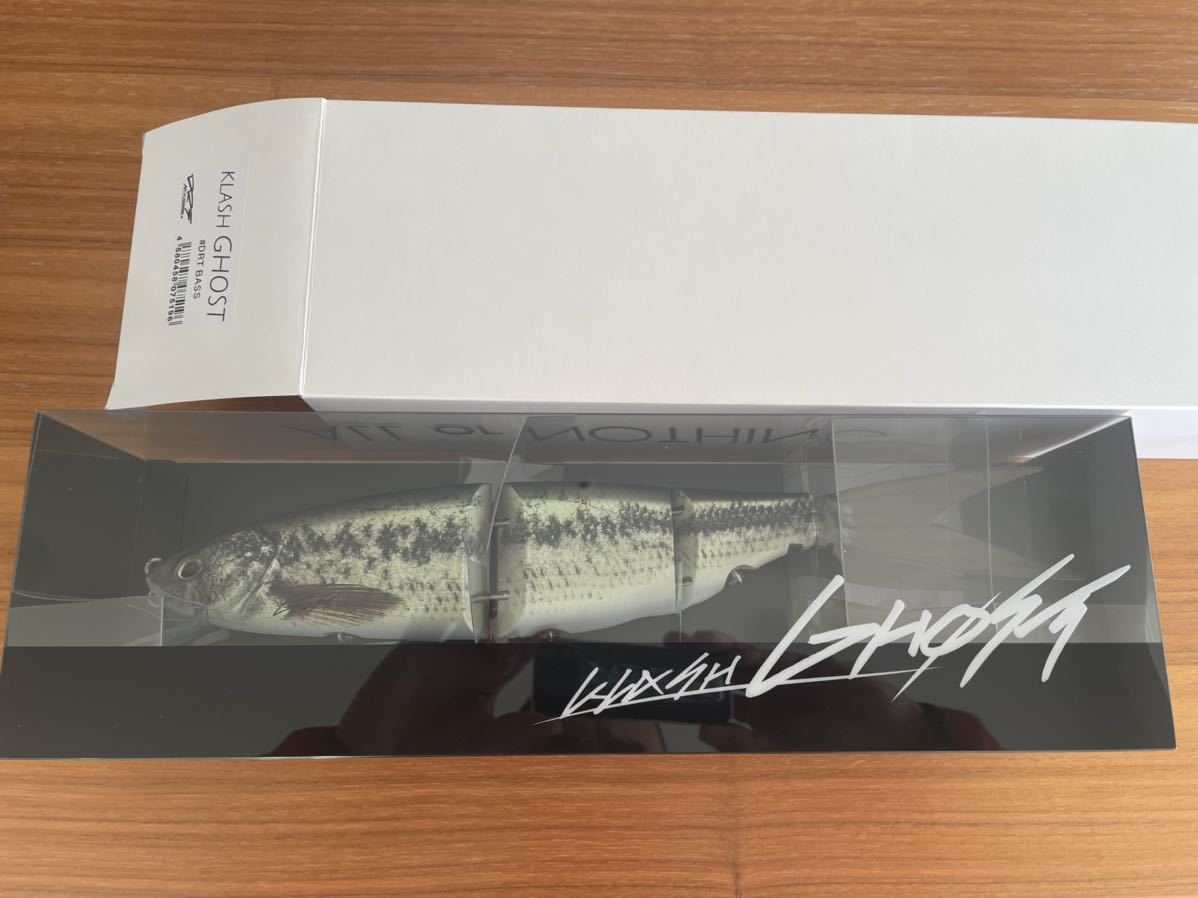 DRT KLASH GHOST クラッシュゴースト「DRT BASS」新品 白箱付 送料無料