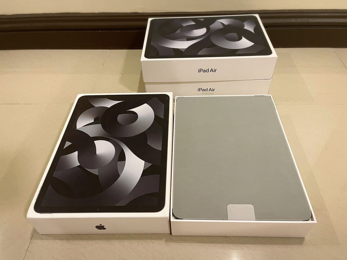 新品未使用1円から！Apple iPad Air（第5世代/2022） WiFi+Cellular