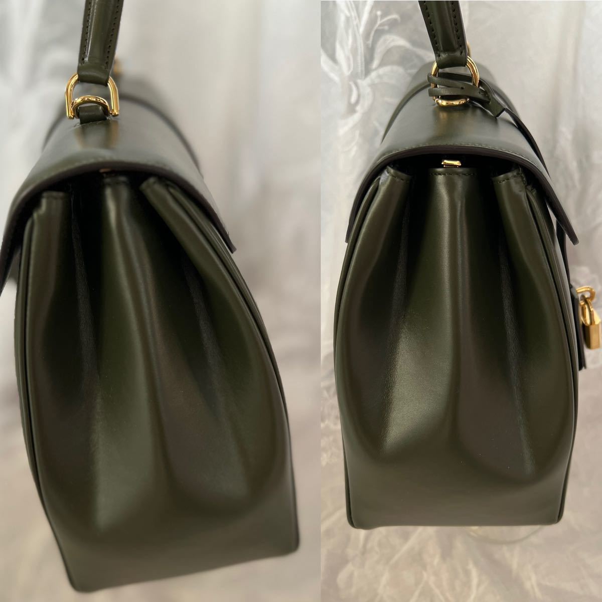 CELINE ショルダーバック 32 2WAY オリーブグリーン | normanhubbard.com