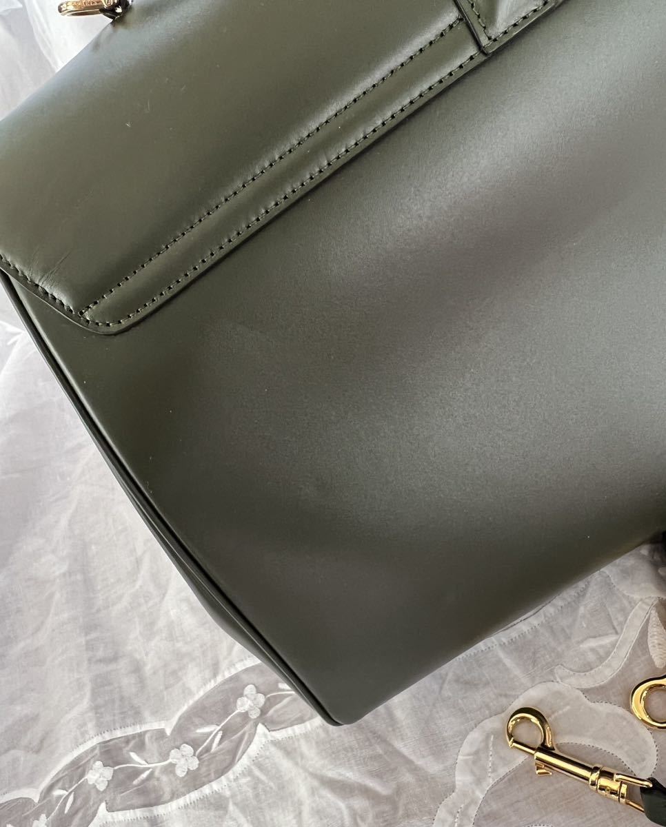 CELINE ショルダーバック 32 2WAY オリーブグリーン | normanhubbard.com