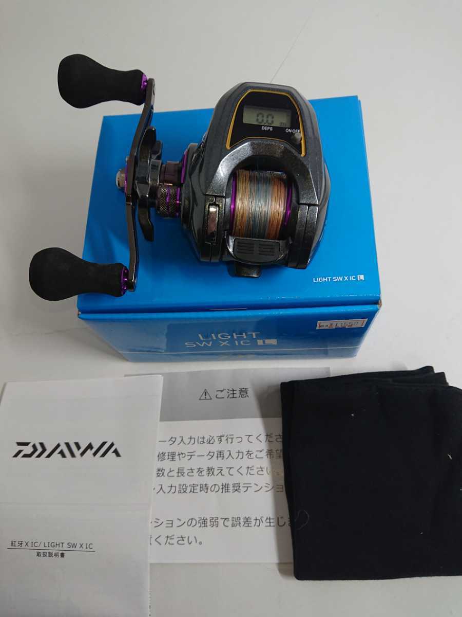 UNISEX S/M ダイワ(DAIWA) LIGHT SW X IC SS R カウンター付ベイト
