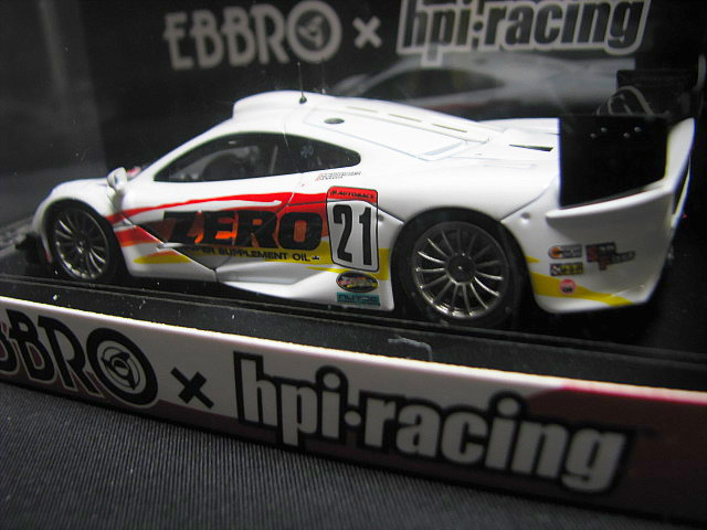 85. 未展示　hpi・racing　EBBRO 1/43　McLaren F1 GTR #21 2000　マクラーレン_画像5