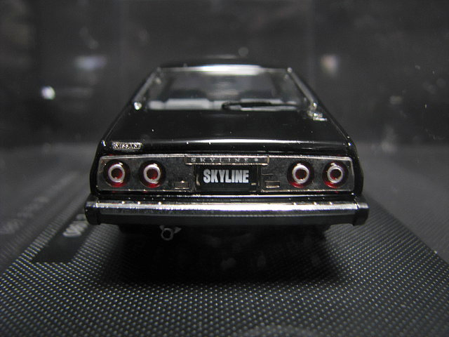 14. 未展示　EBBRO 1/43　NISSAN SKYLINE GT-E 1980　日産 スカイライン ブラック　エブロ_画像7
