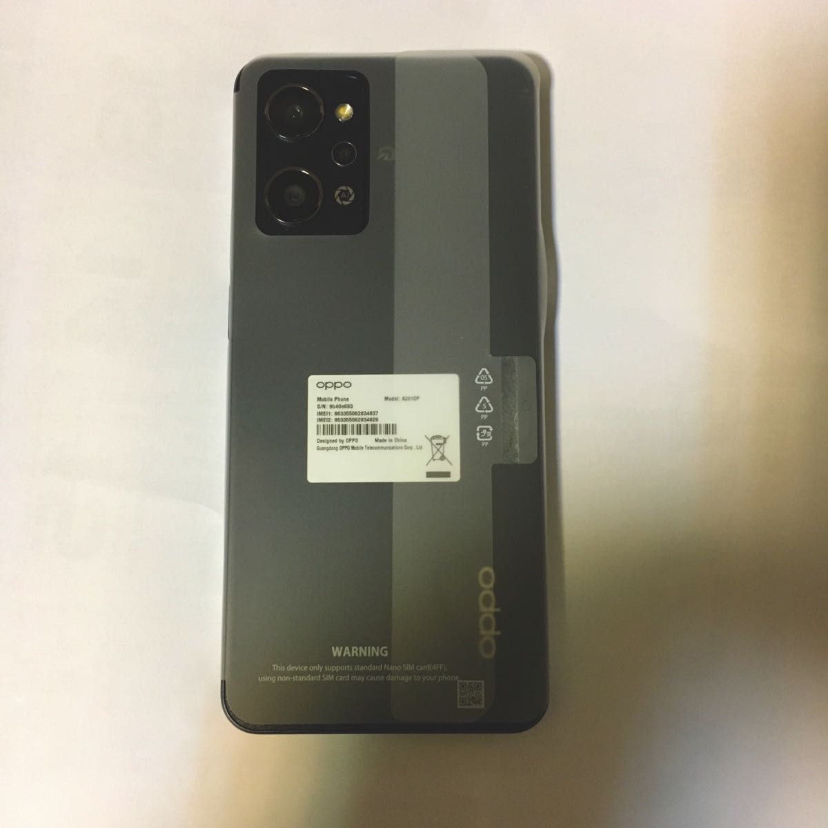 mm sn様専用【SIMフリー】OPPO Reno7 A スターリーブラック