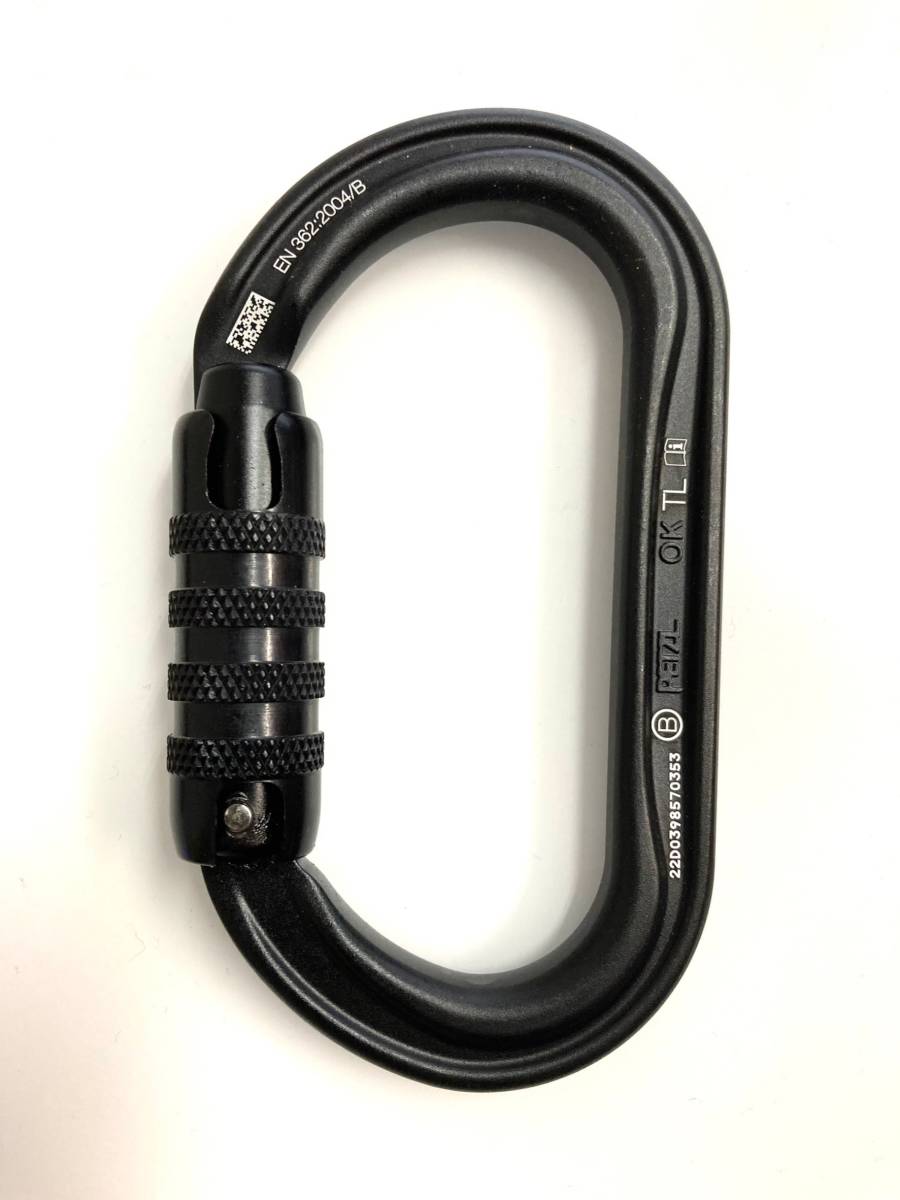 Petzl OK Carabiner Black アーボリスト|PayPayフリマ