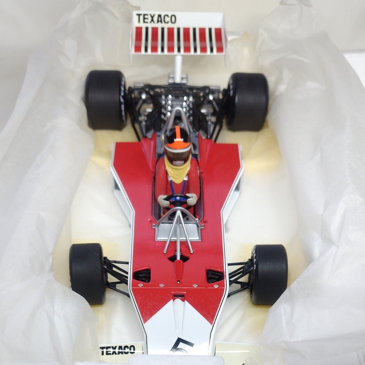 ミニカー 1/18 ミニチャンプス  McLAREN FORD M23 E.FITTIPALDI 1974 #5