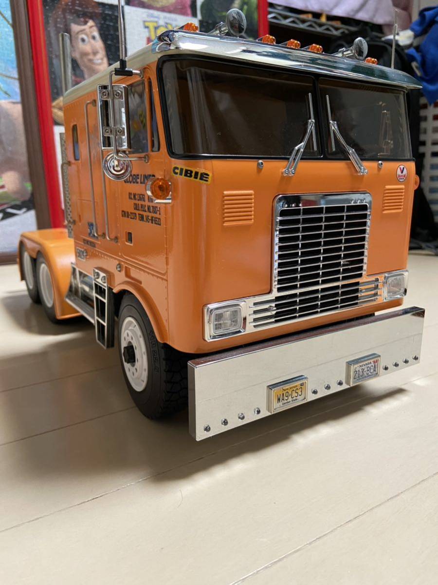タミヤ 1/14トレーラーグローブライナー未走行車/MFCやメカ類搭載済み