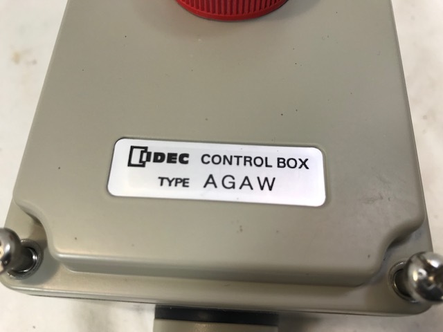 IDEC　CONTROL BOX　コントロールボックスTYPE AGAW　125/300V 5/3A 電磁用 防雨型_画像9