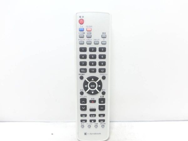 TOSHIBA 東芝DYNABOOK PC リモコンG83C00041110 動作確認済G4070
