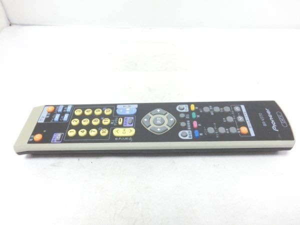 Pioneer パイオニア CATV リモコン BR-V270 動作確認済 G2312_画像3