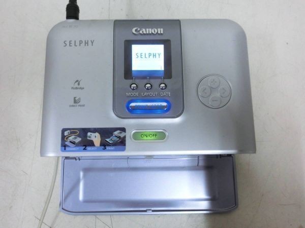 CANON キャノン SELPHY セルフィー コンパクトフォトプリンター CD1015 通電OK N7380_画像2