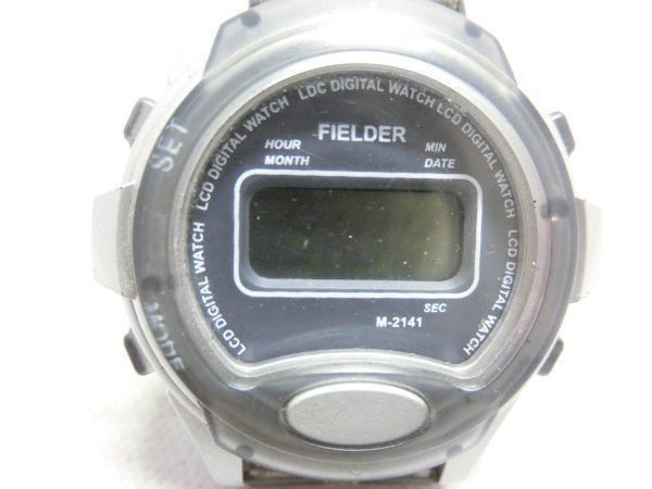 FIELDER 腕時計型番不明 動作未確認 ジャンク品 G0070_画像2