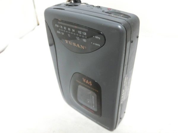YUSAN ラジオ カセットレコーダー YS-6882KA 再生OK 受信OK G6459_画像1