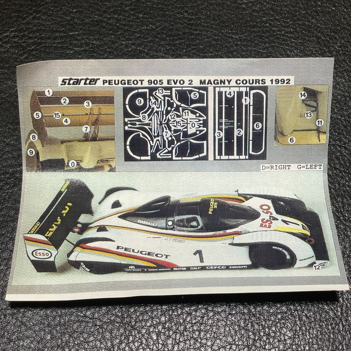 Yahoo!オークション - 1/43 キット Peugeot プジョー 905 EVO 2 Yahoo!オークション - 1/43 キット Peugeot プジョー 905 EVO 2