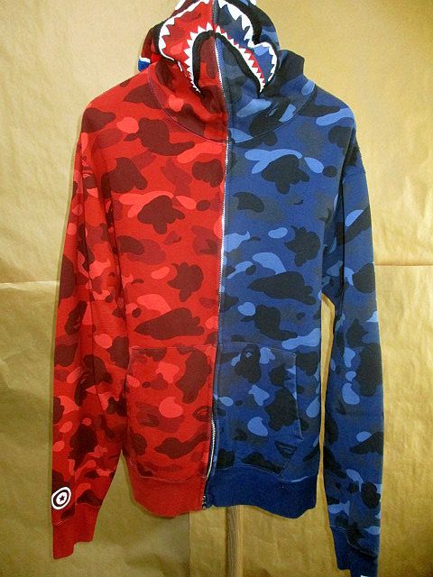 売れ筋介護用品も！ エイプ A BATHING APE COLOR CAMO SHARK HALF