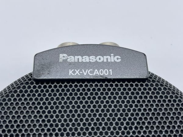 【ジャンク】☆Panasonic パウンダリーマイクロフォン☆KX-VCA001/通電確認済/動作未確認/ジャンク/#Z2386_画像5