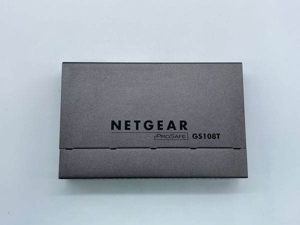 【ジャンク】☆NETGEAR ProSafe 8-Port Gigabit SmartSwitch GS108Tv2☆8ポート/ギガビットマネージドスイッチ/通電のみ確認/Z2445の画像4