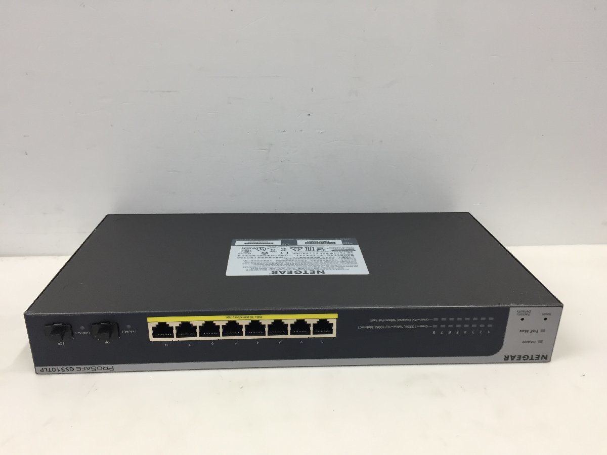 NETGEARスイッチングハブ［8＋2ポート /Giga対応・］ GS510TLP (管2A6)_画像7