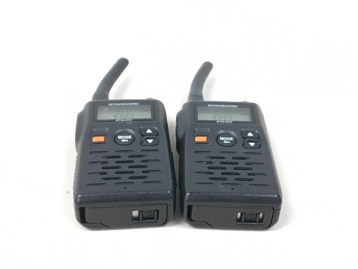 STANDARD special small electric power transceiver FTH-107 2 pcs. set secondhand goods ( tube :2A2-M13)