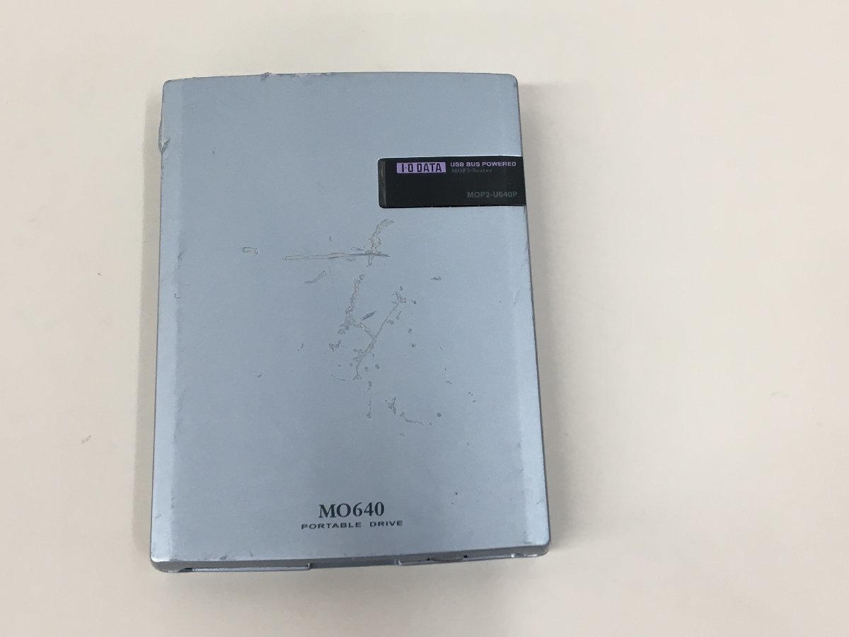 超高品質で人気の IODATA MOドライブ 640MB MOP2-U640P USB 対応 中古