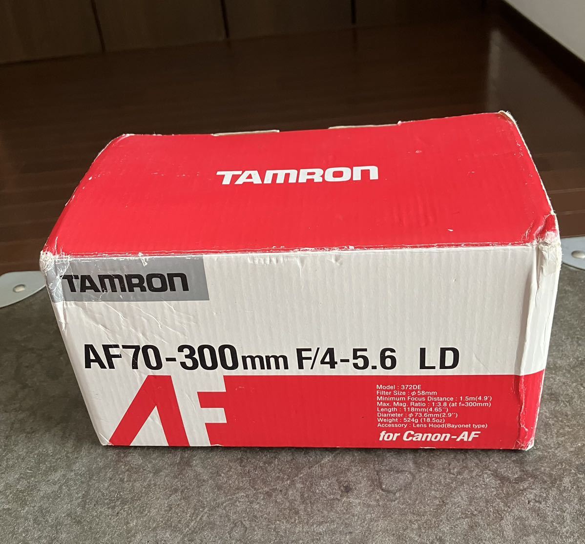 カメラのレンズ　タムロン　AF70-300mm F/4-5.6LD Canon用　ジャンク品　送料無料_画像4