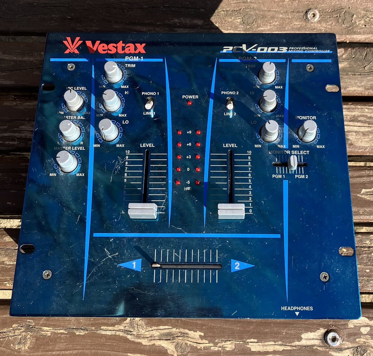 Vestax Vestax DJ Mixer PCV-003 Только основная мусорная мусорная доставка.