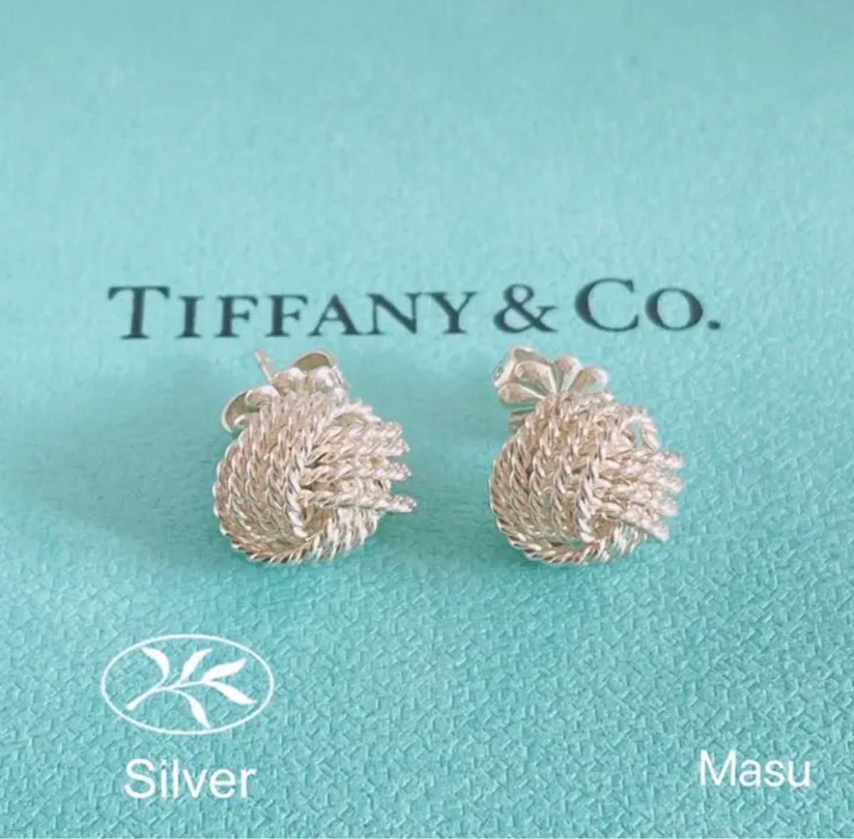 TIFFANY&Co. ティファニーツイストノット サマセットピアス