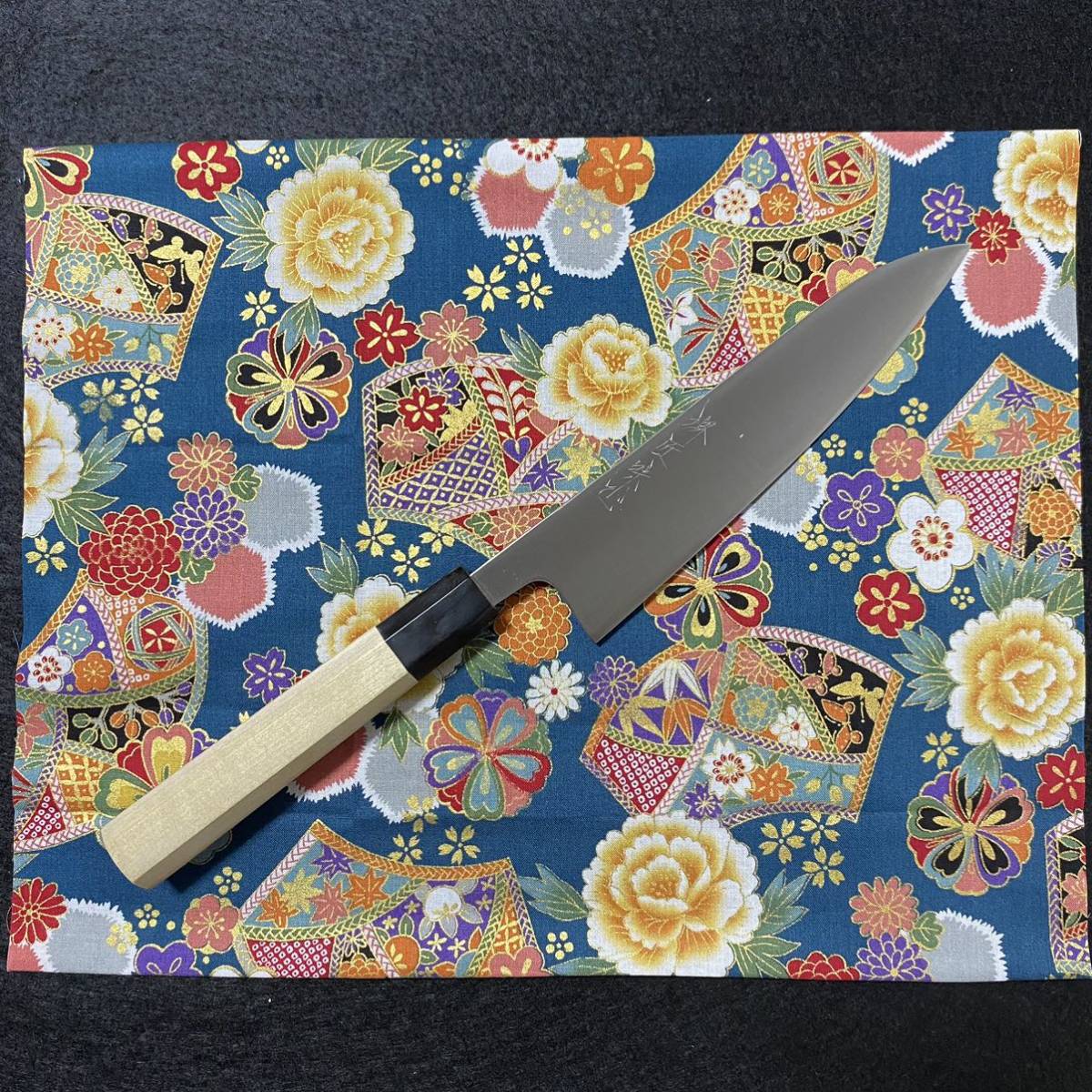 堺匠味正 プロ仕様 青スーパー 牛刀 180mm 水牛八角柄 | www.mclegal.info