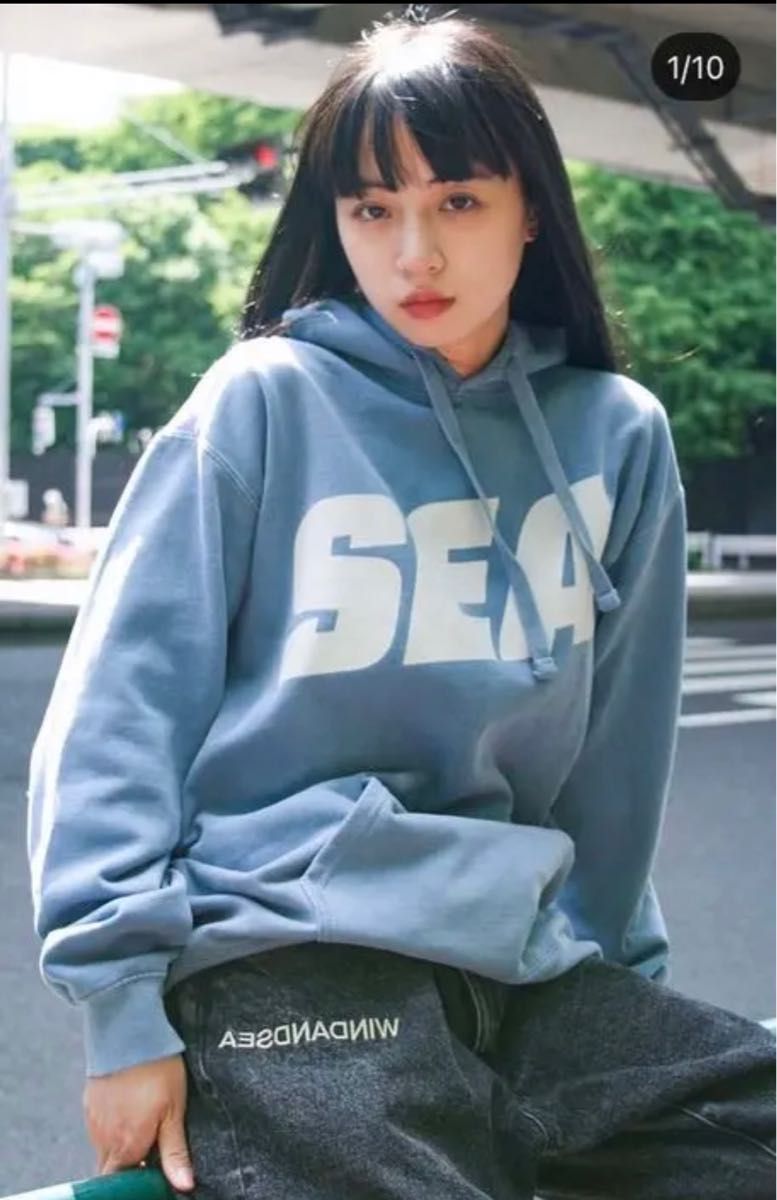 【新品未開封】即完品 WIND AND SEA hoodie XL