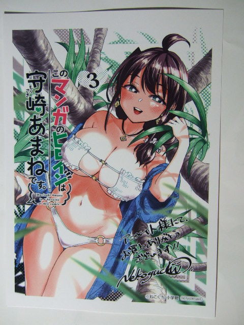 アニメイト 限定 このマンガのヒロインは守崎あまねです。