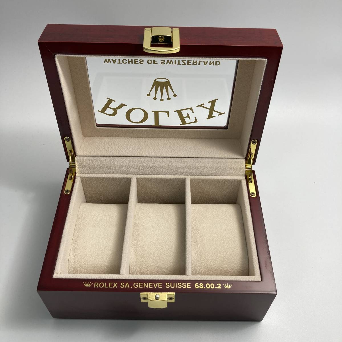 ROLEX ディスプレイケース 3本収納 68 00 2 ロレックス ボックス ROLEX ディスプレイケース 3本収納 68 00 2 ロレックス ボックス