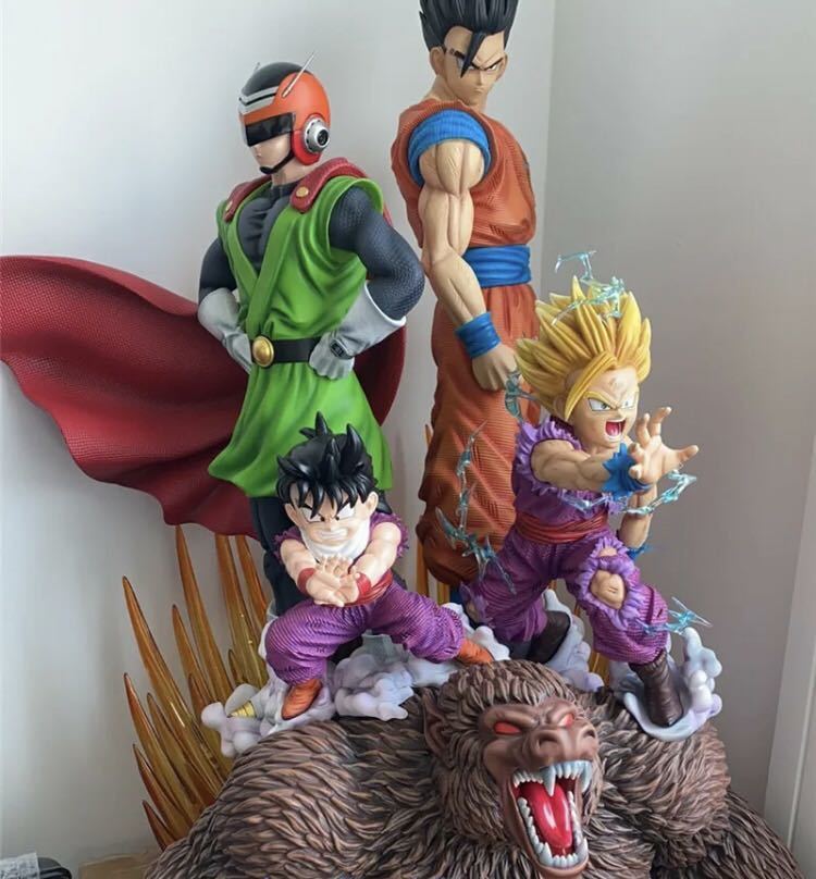 かかります ドラゴンボール 悟飯 SHK 樹脂フィギュア ガレキ