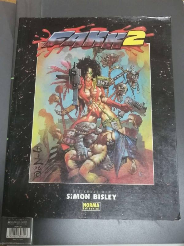 FAKK2 SIMON BISLEY サイモン・ビズレー サイモンビズリー 検索/ 画集