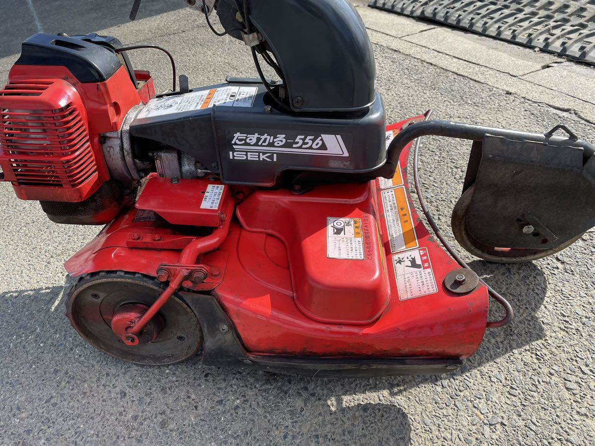 イセキ 草刈機 たすかるRK556-M 始動確認済みです 動画あり 刃無し イセキ 草刈機 たすかるRK556-M 始動確認済みです 動画あり 刃無し