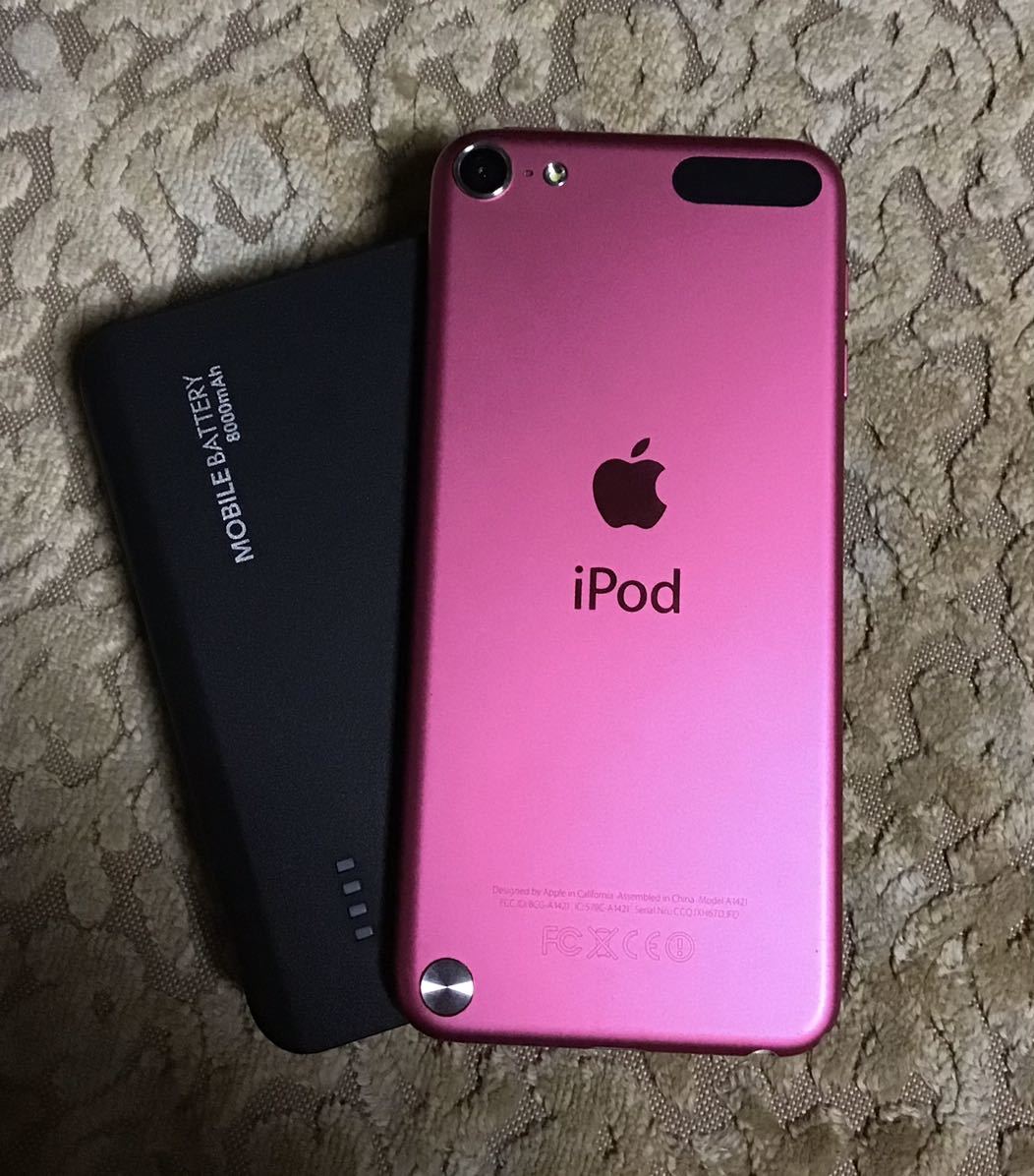 iPod touch第6世代128GB 新品バッテリー 超美品 ピンク 激安単価で通販 